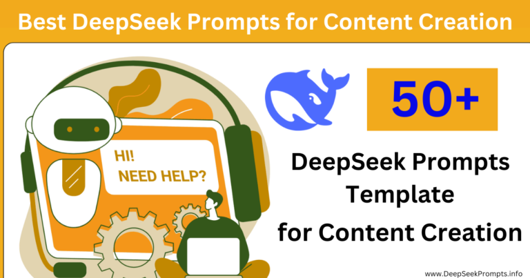 Best DeepSeek Prompts for Content Creation